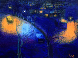 Painter Anastasia Fedorova